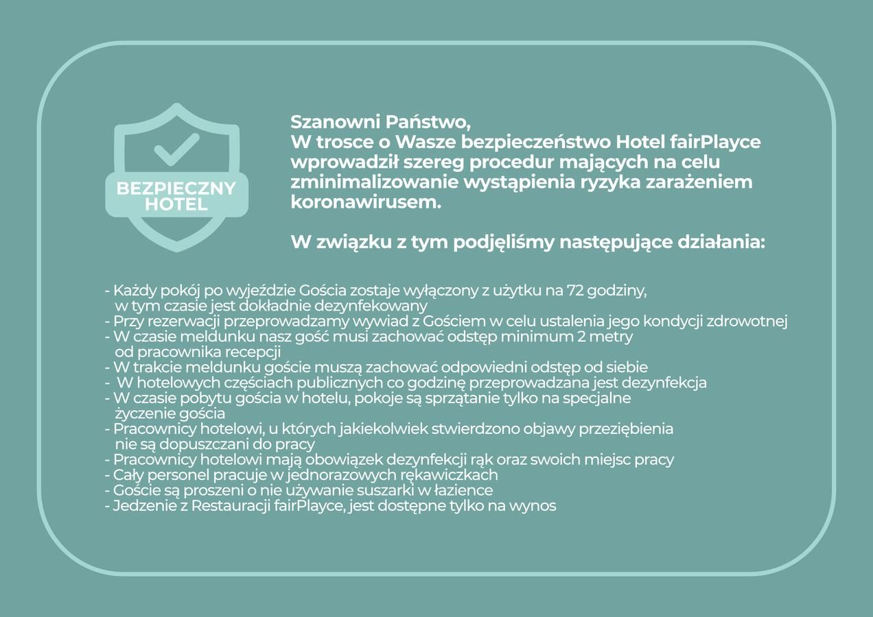 Курортные отели Hotel FairPlayce Познань-6